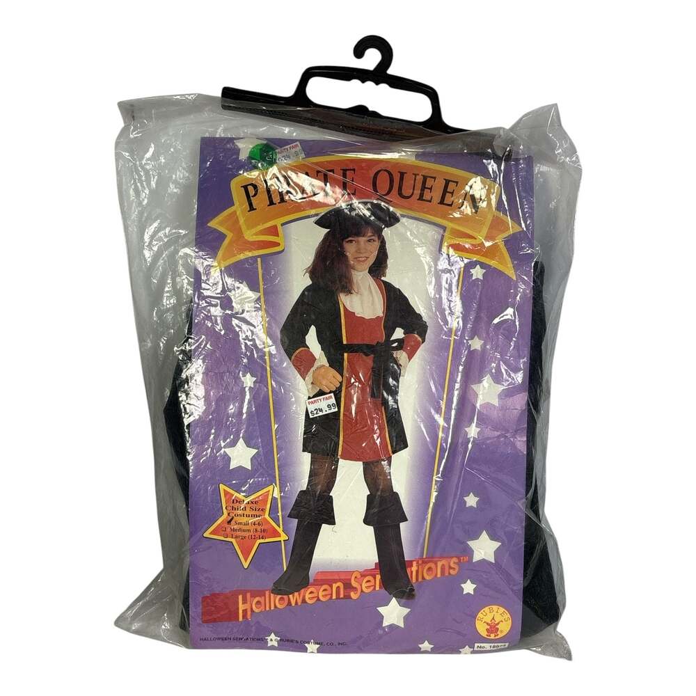 Rubie's Pirate Queen Child Girl's Small (4/6) Deluxe Halloween Costume Dress up - Picture 4 of 4
